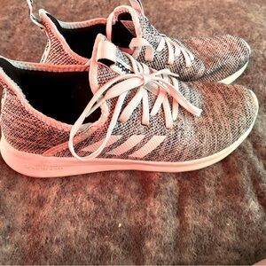 Adidas Women's Black and White Sneakers